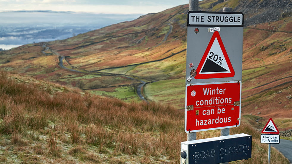 Lake District great drive: road trip up The Struggle